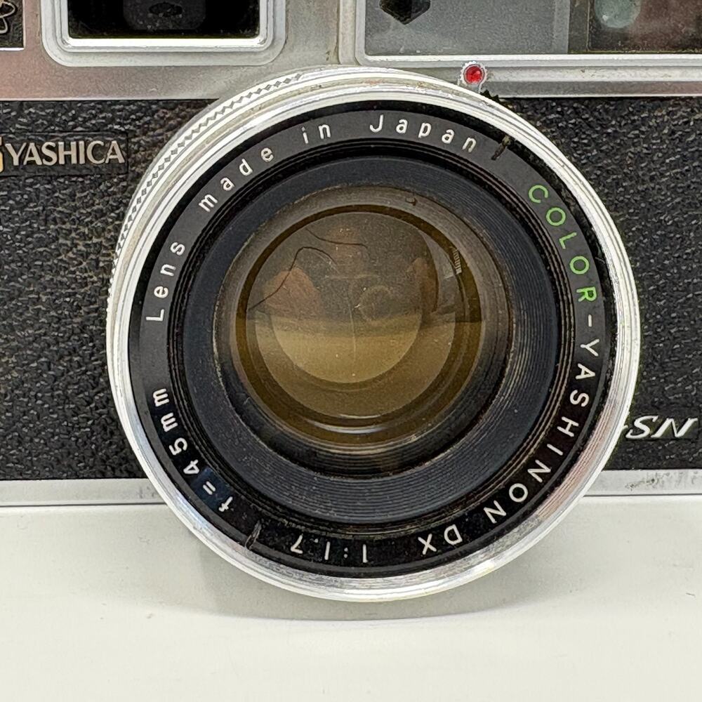 Yashica Electro 35 GSN 35mm Rangefinder w/45mm f1.7 Lens w/ Strap PARTS /REPAIR - Picture 4 of 12
